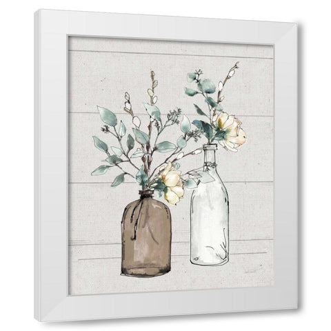 Modern Farmhouse II Shiplap White Modern Wood Framed Art Print by Tavoletti, Anne