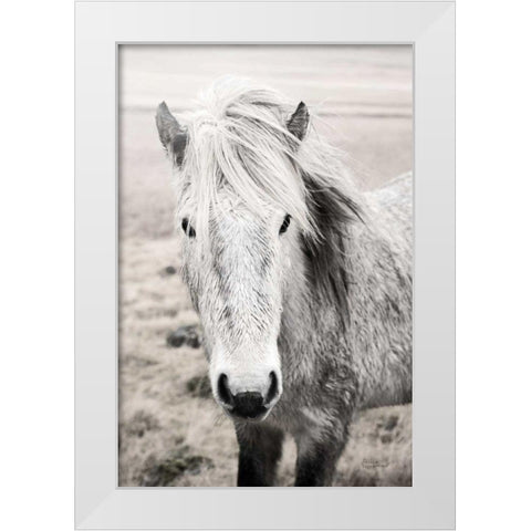 Heida II BW White Modern Wood Framed Art Print by Marshall, Laura