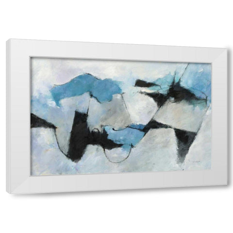 Shadow of Winter White Modern Wood Framed Art Print by Schick, Mike