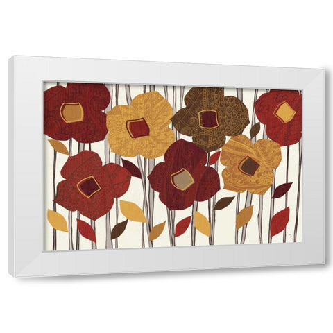 Spice It Up White Modern Wood Framed Art Print by Adams, Sarah