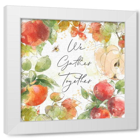 Orchard Harvest III White Modern Wood Framed Art Print by Pertiet, Katie