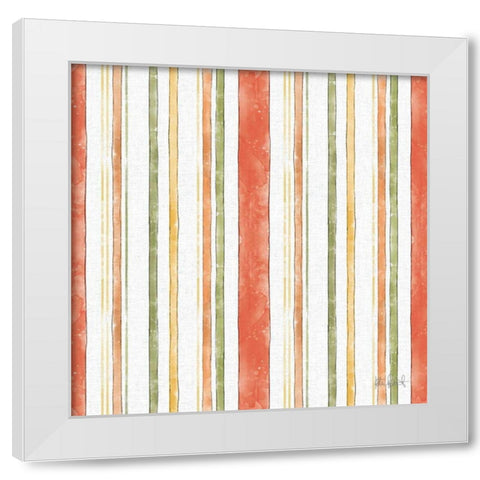 Orchard Harvest Pattern III White Modern Wood Framed Art Print by Pertiet, Katie