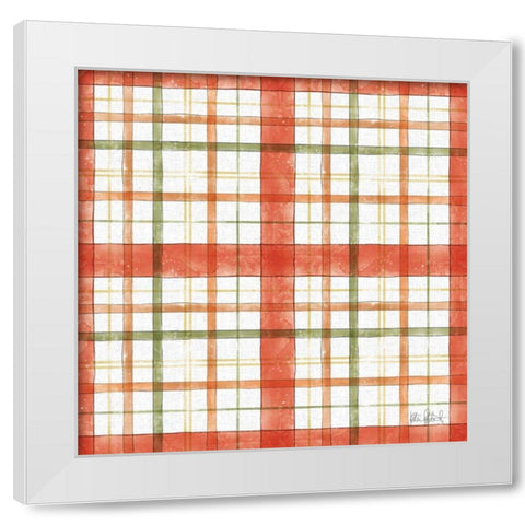 Orchard Harvest Pattern IV White Modern Wood Framed Art Print by Pertiet, Katie