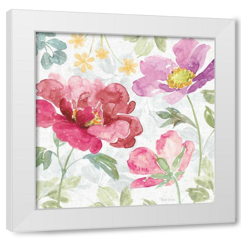 Springtime Bloom II White Modern Wood Framed Art Print by Grove, Beth