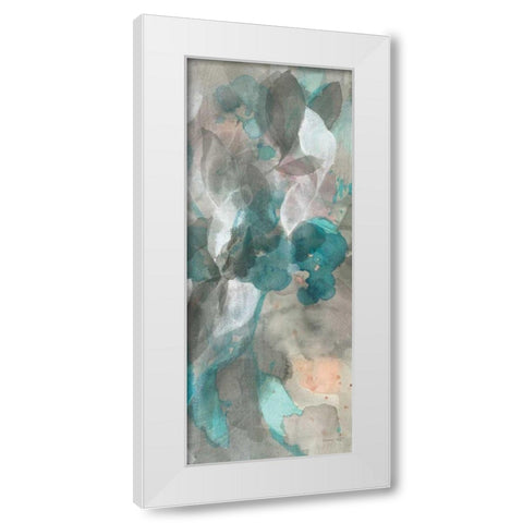 Abstract Nature III White Modern Wood Framed Art Print by Nai, Danhui