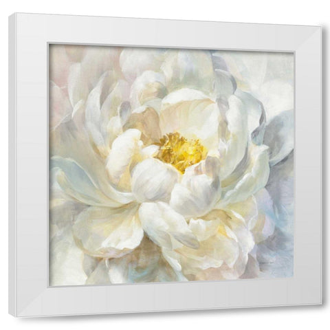 Summer Joy I White Modern Wood Framed Art Print by Nai, Danhui