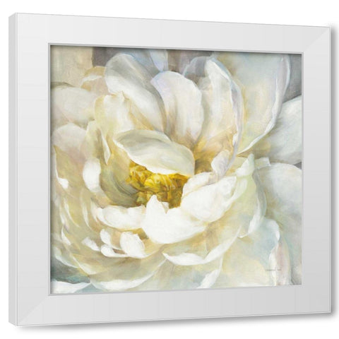 Summer Joy II White Modern Wood Framed Art Print by Nai, Danhui