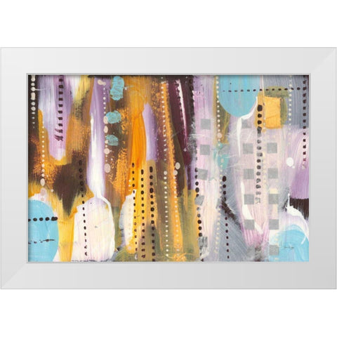 Wine Time Too White Modern Wood Framed Art Print by Griggs, Jan