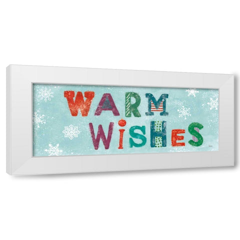 Festive Forest IV White Modern Wood Framed Art Print by Charron, Veronique