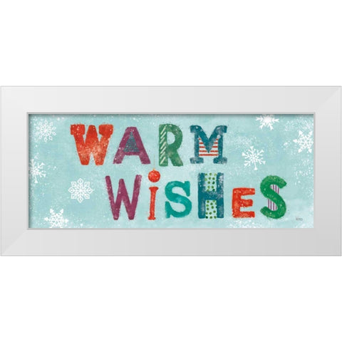 Festive Forest IV White Modern Wood Framed Art Print by Charron, Veronique