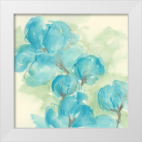 Arabian Jasmine II White Modern Wood Framed Art Print by Paschke, Chris