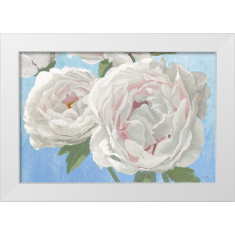 Essence of June II White Modern Wood Framed Art Print by Wiens, James