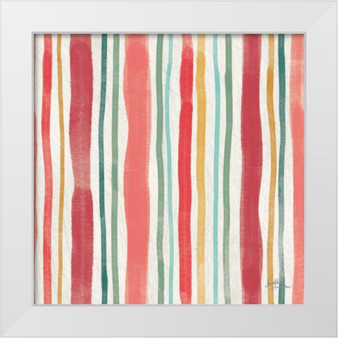 Boho Field Pattern IV White Modern Wood Framed Art Print by Penner, Janelle