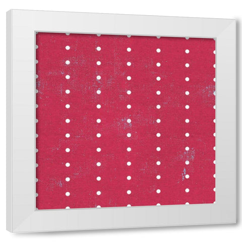Patriotic Dark Pattern IVB White Modern Wood Framed Art Print by Grove, Beth