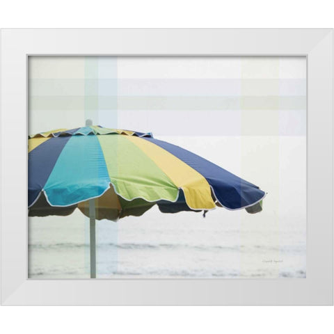 Shady I White Modern Wood Framed Art Print by Urquhart, Elizabeth