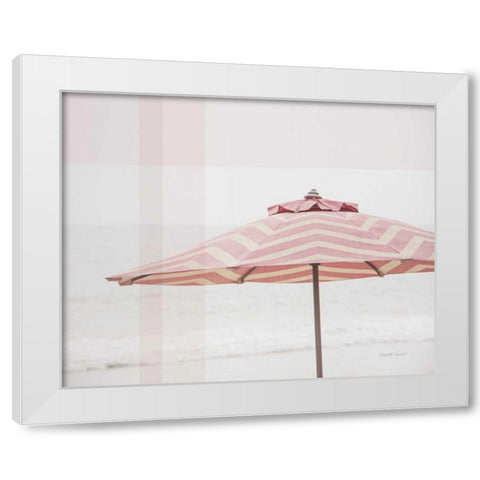 Shady III White Modern Wood Framed Art Print by Urquhart, Elizabeth