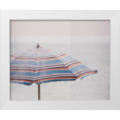 Shady IV White Modern Wood Framed Art Print by Urquhart, Elizabeth