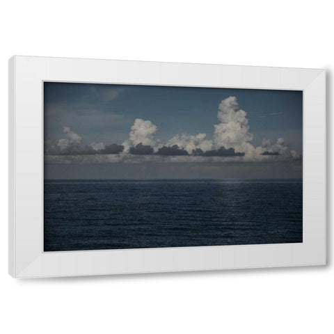 Into the Deep I White Modern Wood Framed Art Print by Urquhart, Elizabeth