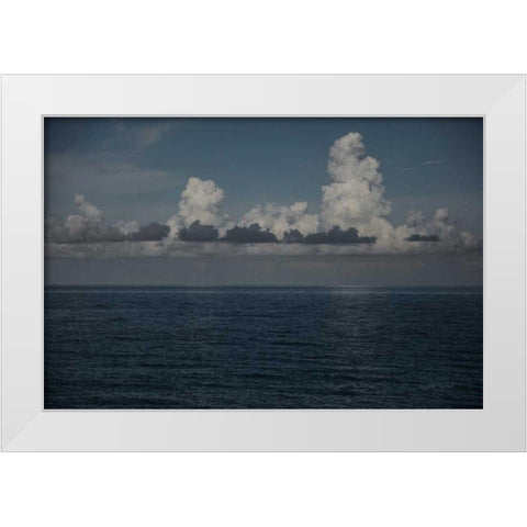 Into the Deep I White Modern Wood Framed Art Print by Urquhart, Elizabeth