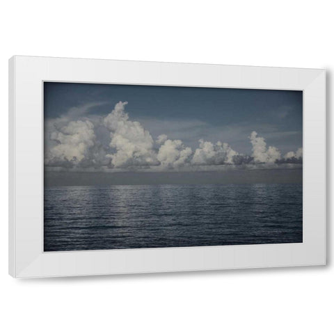 Into the Deep II White Modern Wood Framed Art Print by Urquhart, Elizabeth