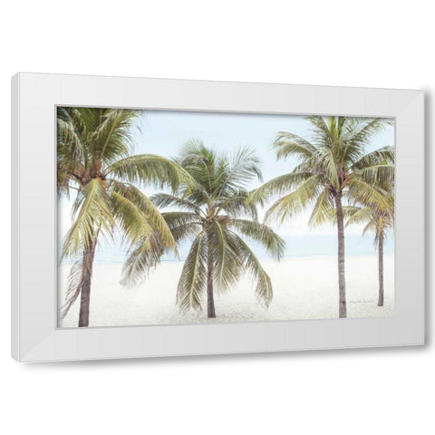 By the Sea I White Modern Wood Framed Art Print by Urquhart, Elizabeth