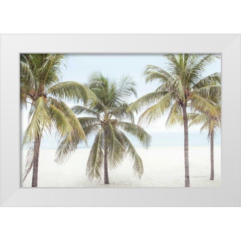 By the Sea I White Modern Wood Framed Art Print by Urquhart, Elizabeth