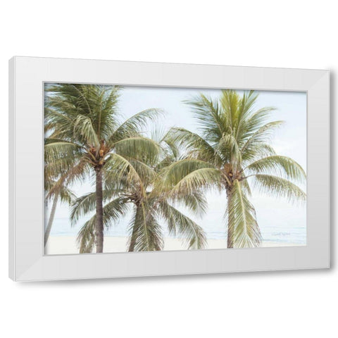 By the Sea II White Modern Wood Framed Art Print by Urquhart, Elizabeth