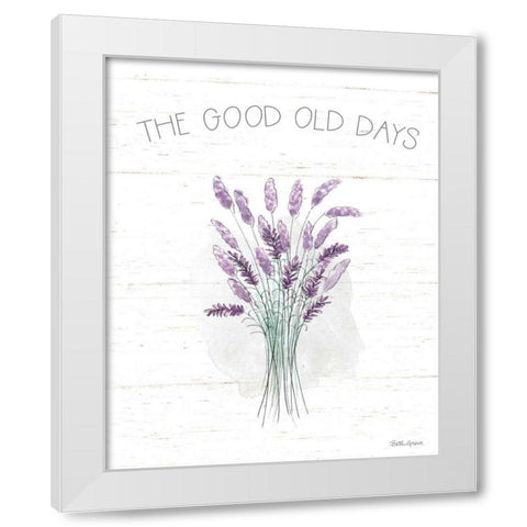 Farmhouse Cotton VII White Modern Wood Framed Art Print by Grove, Beth