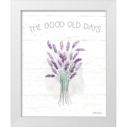 Farmhouse Cotton VII White Modern Wood Framed Art Print by Grove, Beth