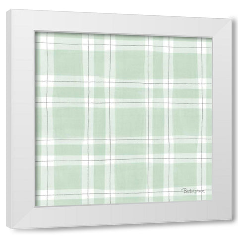 Farmhouse Cotton Pattern IIIE White Modern Wood Framed Art Print by Grove, Beth
