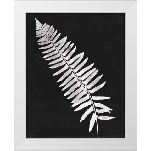 Nature by the Lake Ferns IV Black Crop White Modern Wood Framed Art Print by Rhue, Piper