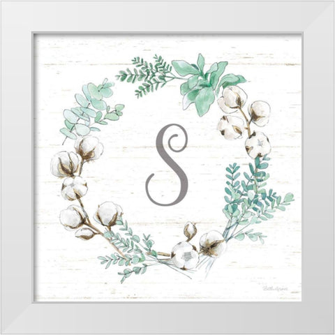 Farmhouse Cotton XI White Modern Wood Framed Art Print by Grove, Beth