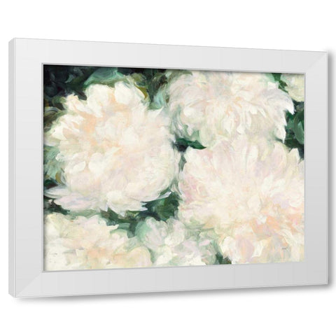 Blushing Summer I White Modern Wood Framed Art Print by Purinton, Julia