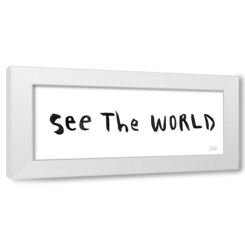 Scandy Baby XI White Modern Wood Framed Art Print by Averinos, Melissa