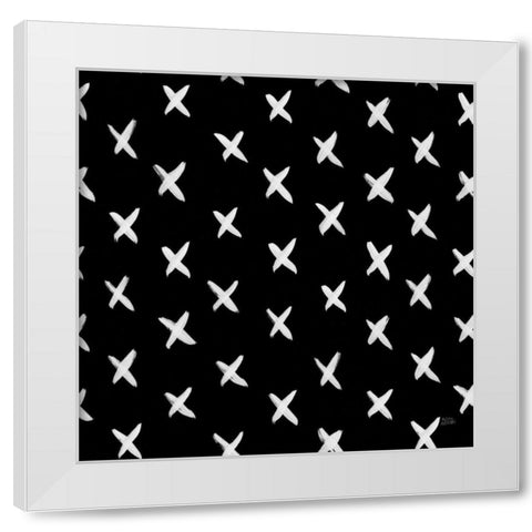 Scandy Baby Pattern IIB White Modern Wood Framed Art Print by Averinos, Melissa