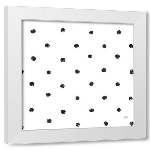 Scandy Baby Pattern V White Modern Wood Framed Art Print by Averinos, Melissa