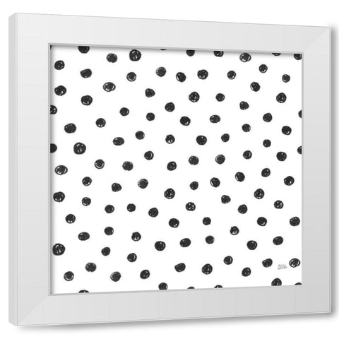 Scandy Baby Pattern VI White Modern Wood Framed Art Print by Averinos, Melissa