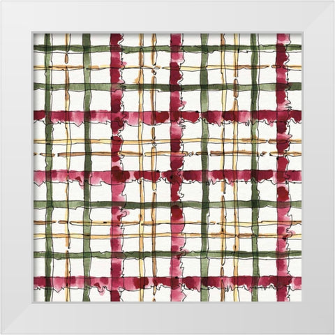 Oaked and Aged Pattern III White Modern Wood Framed Art Print by Tavoletti, Anne