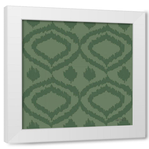 Oaked and Aged Pattern IVC White Modern Wood Framed Art Print by Tavoletti, Anne