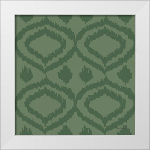 Oaked and Aged Pattern IVC White Modern Wood Framed Art Print by Tavoletti, Anne