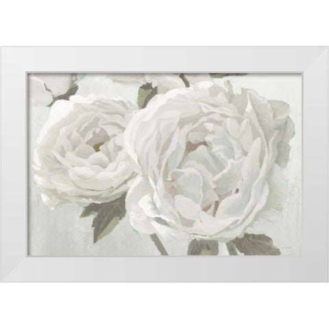 Essence of June II Neutral White Modern Wood Framed Art Print by Wiens, James