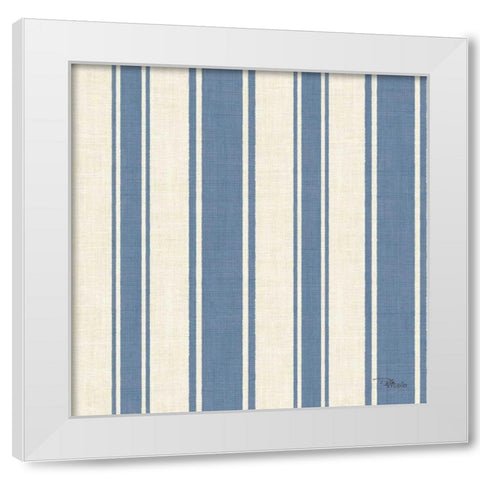 Coastal Farmhouse Pattern VB White Modern Wood Framed Art Print by Pela Studio
