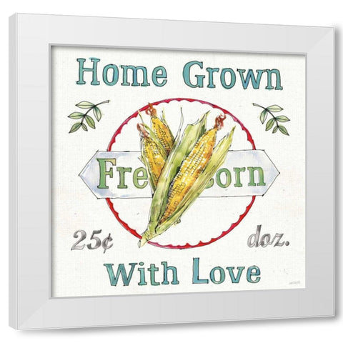 Veggie Market III White Modern Wood Framed Art Print by Tavoletti, Anne