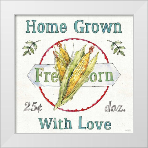 Veggie Market III White Modern Wood Framed Art Print by Tavoletti, Anne