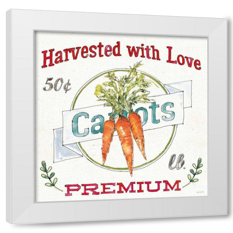 Veggie Market V White Modern Wood Framed Art Print by Tavoletti, Anne