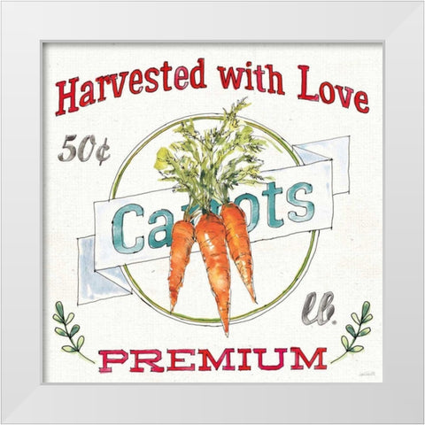 Veggie Market V White Modern Wood Framed Art Print by Tavoletti, Anne