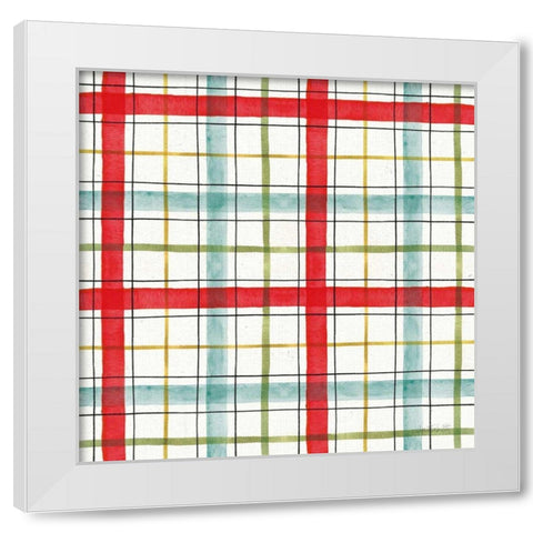 Veggie Market Pattern II White Modern Wood Framed Art Print by Tavoletti, Anne