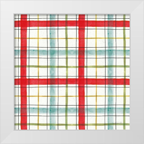 Veggie Market Pattern II White Modern Wood Framed Art Print by Tavoletti, Anne