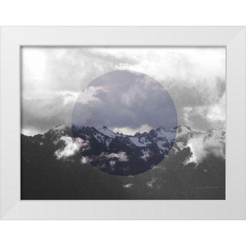 Bold Adventures III v2 No Words White Modern Wood Framed Art Print by Marshall, Laura