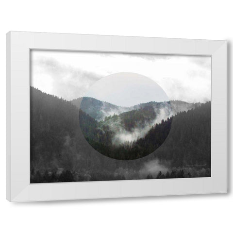 Bold Adventures IV v2 No Words White Modern Wood Framed Art Print by Marshall, Laura